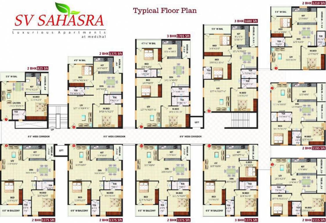 Images for Cluster Plan of S V Sahasra