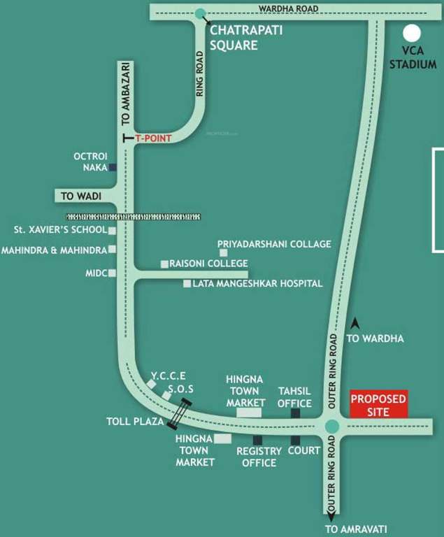  kanchanganga cluster 1 Images for Location Plan of Vishal Kanchanganga