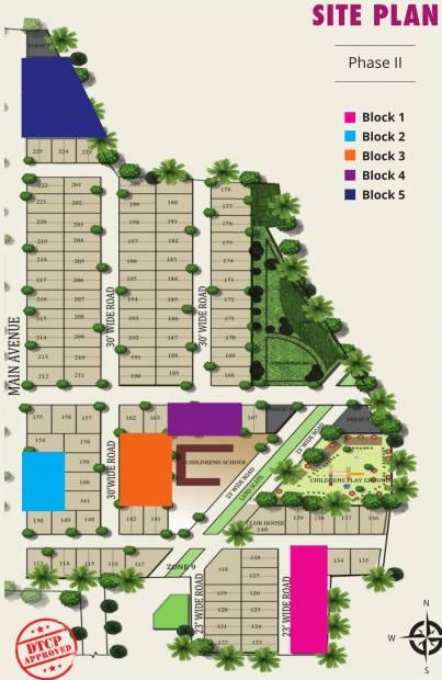 Images for Site Plan of Baashyaam Le Chalet Smart Choice Homes