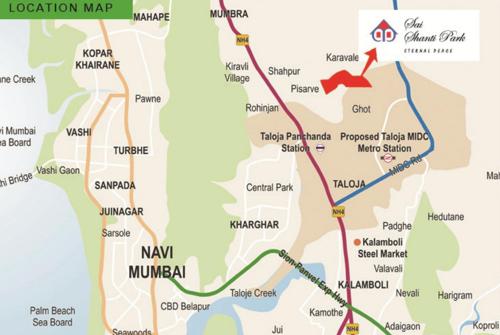 Images for Location Plan of Marvel Sai Shanti Park Asha And Akanksha