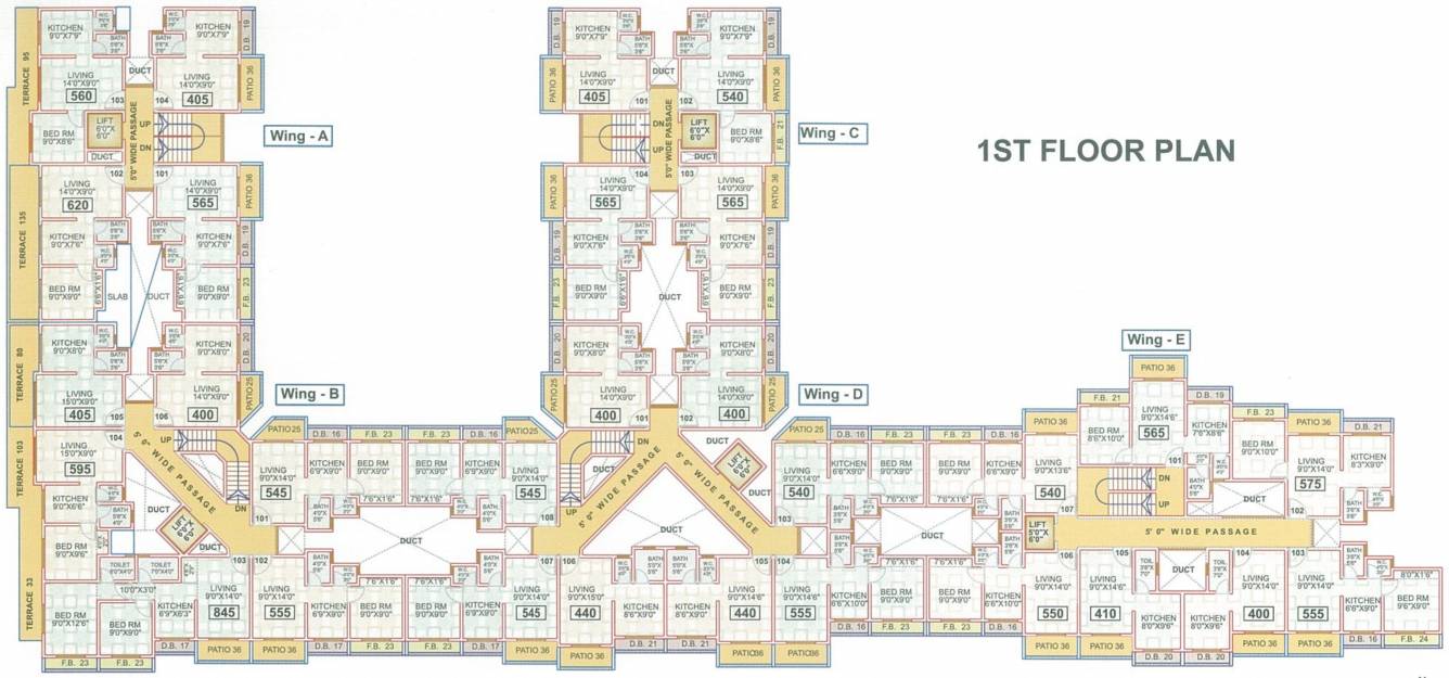 Images for Cluster Plan of Shrinath Kalpataru Avenue