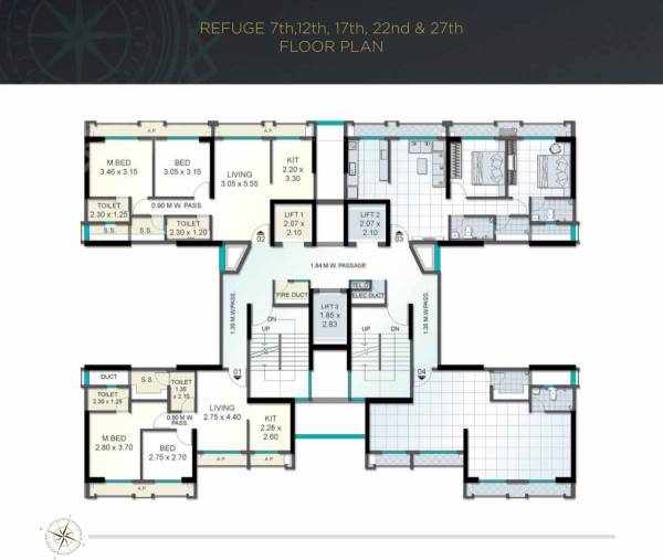  new-suraj-tower New Suraj Tower Cluster Plan