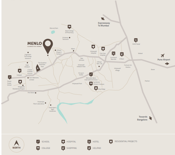 hinjewadi phase i Location Plan