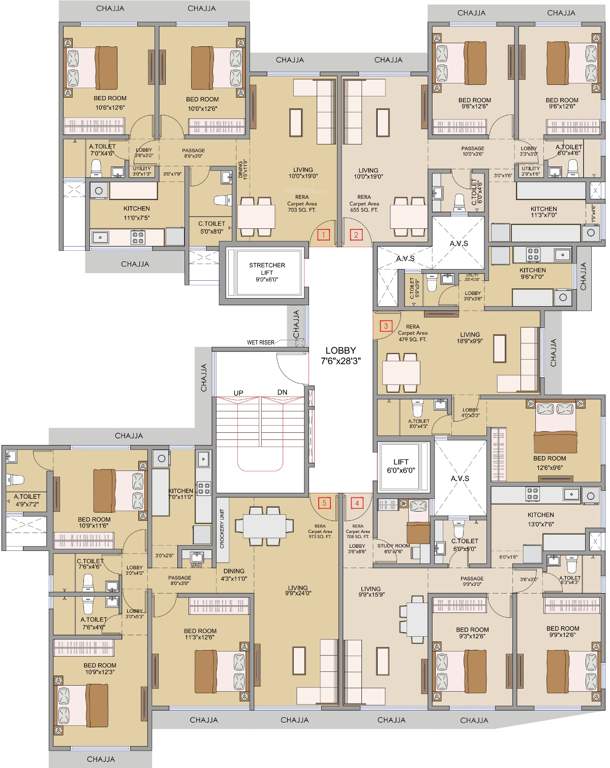  varad heights Images for Cluster Plan of Varad Varad Heights