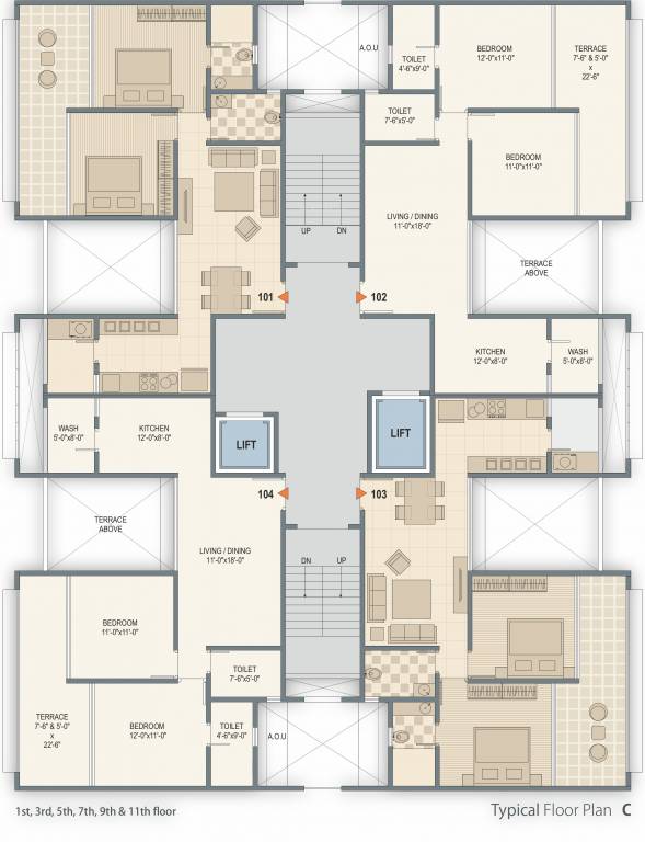 Images for Cluster Plan of P4 Revanta