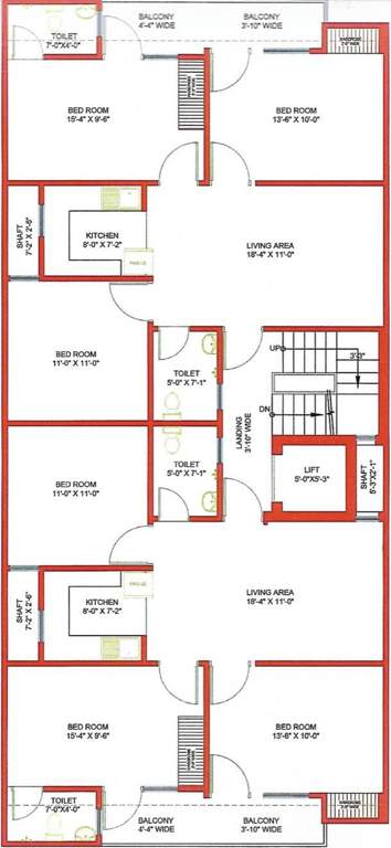 Images for Cluster Plan of Shubhlabh Residency
