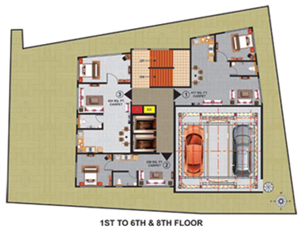  royal a Images for Cluster Plan of Atlas Royal A