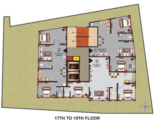  royal-a Images for Cluster Plan of Atlas Royal A