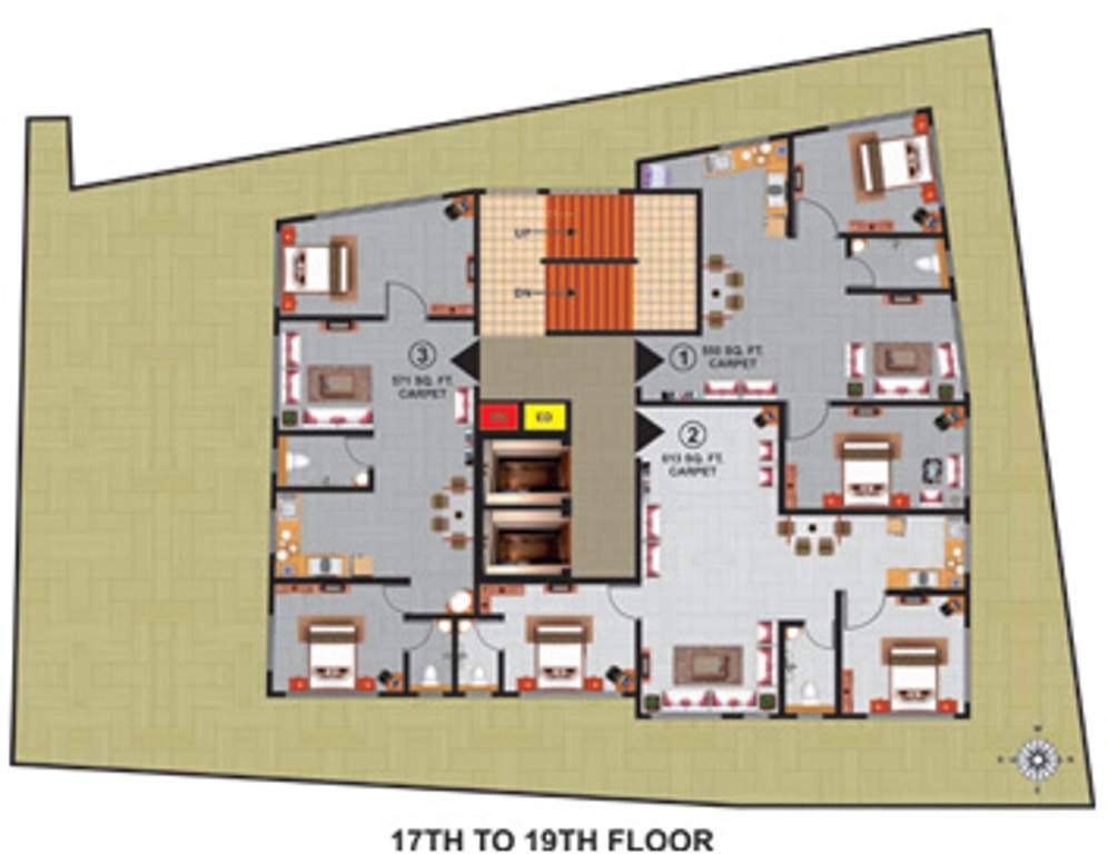  royal a Images for Cluster Plan of Atlas Royal A