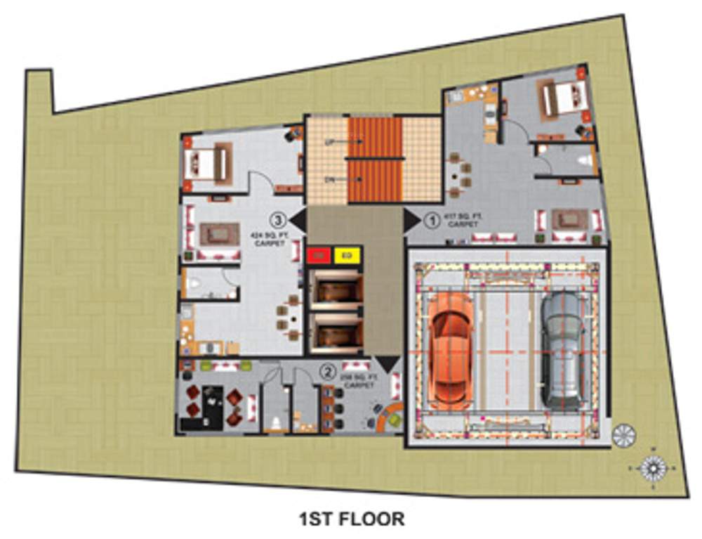  royal a Images for Cluster Plan of Atlas Royal A