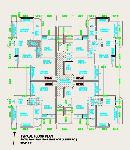  heights Morya Heights Cluster Plan