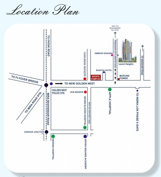  heights Location Plan