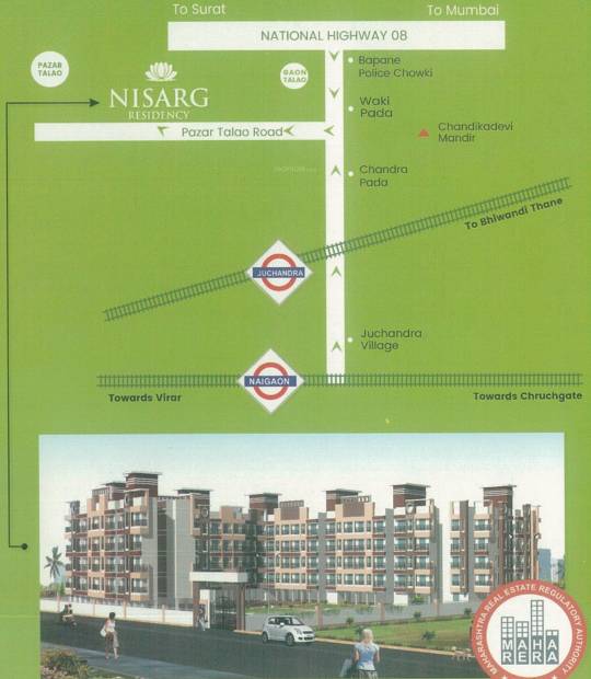 Images for Location Plan of Panchratna Nisarg Residency