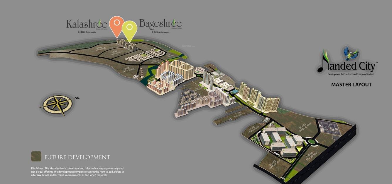 dhanashree at nanded city Master Plan