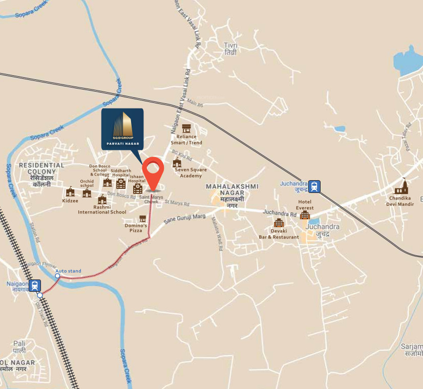  parvati nagar Location Plan