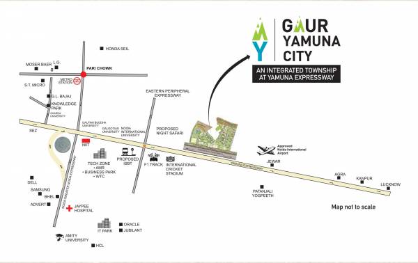  gaur-yamuna-city Location Plan