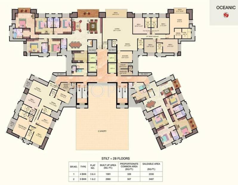 Images for Cluster Plan of Hiranandani House of Hiranandani Egattur