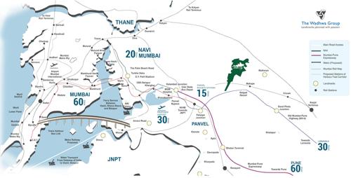 Images for Location Plan of Wadhwa Wise City South Block Phase I Plot RZ8 Building 4 Wing F4