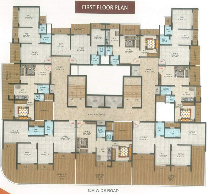 Images for Cluster Plan of Sirvi Paradise