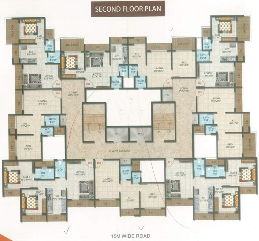 Images for Cluster Plan of Sirvi Paradise
