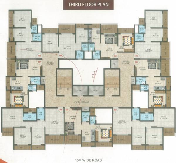 Images for Cluster Plan of Sirvi Paradise