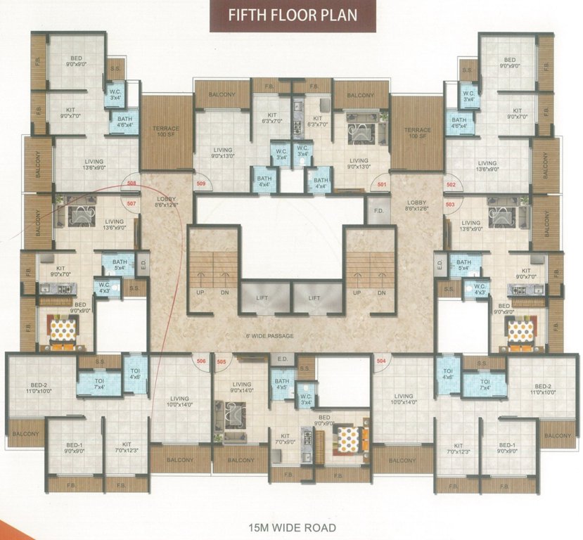 Images for Cluster Plan of Sirvi Paradise