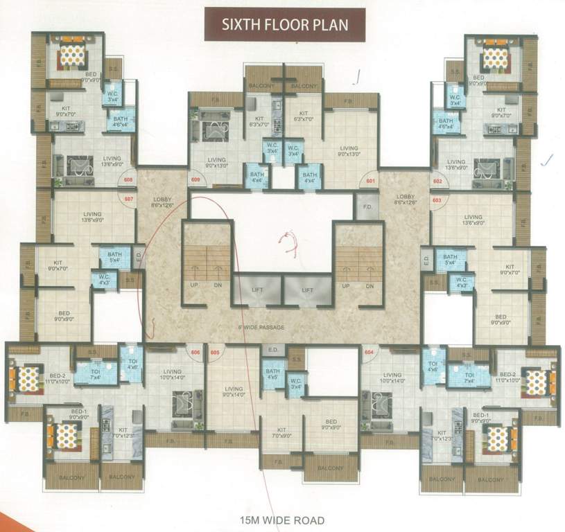 Images for Cluster Plan of Sirvi Paradise
