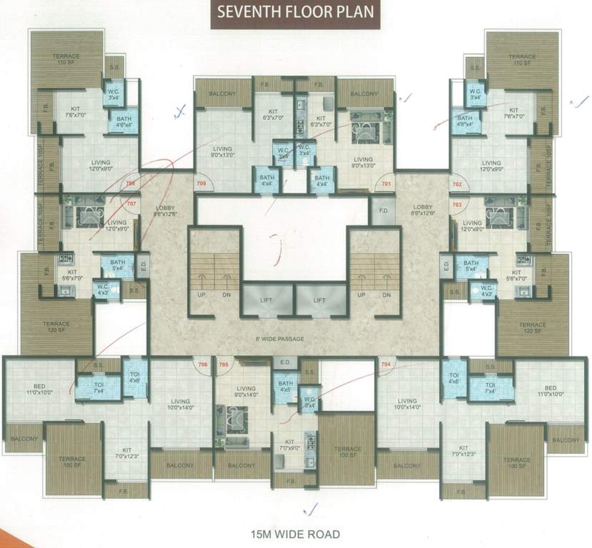 Images for Cluster Plan of Sirvi Paradise