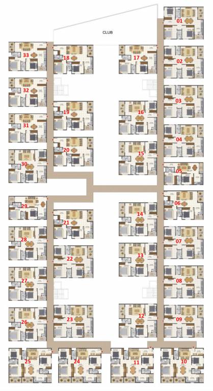 Images for Cluster Plan of Ajagondanahalli Bhuvana Nivaath