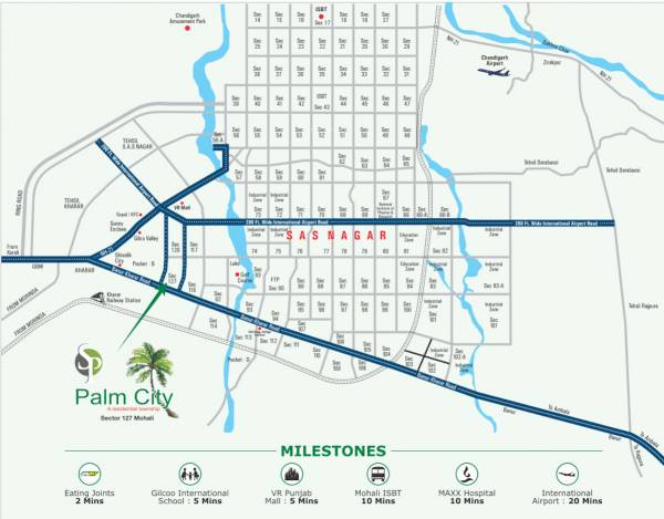  palm-city Location Plan