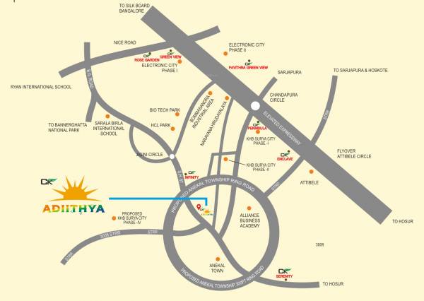 Images for Location Plan of Prajwal CK Adiithya