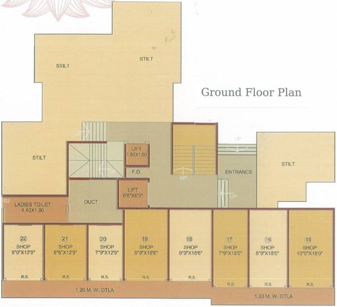 Images for Cluster Plan of Ghanshyam Enclave Green Meadows E Wing