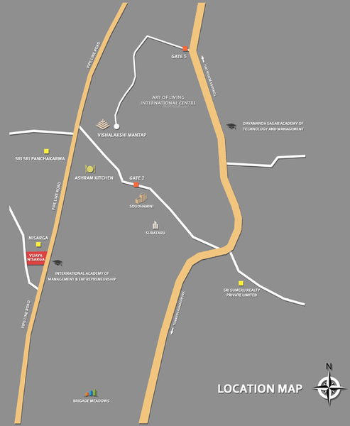  nisarga Location Plan