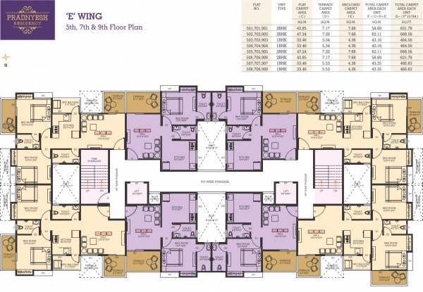 Images for Cluster Plan of Pradnyesh Residency