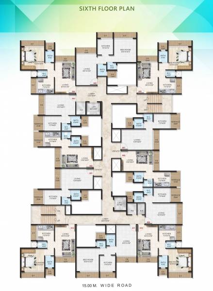  sai-garden Dev Sai Garden Cluster Plan for 6th Floor