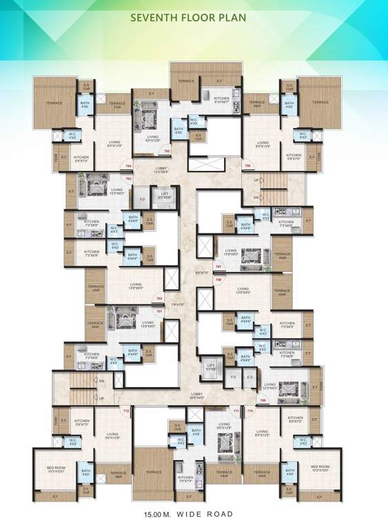  sai garden Dev Sai Garden Cluster Plan for 7th Floor