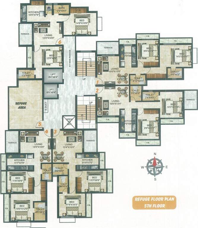 Images for Cluster Plan of Sai Shakti Bhanumati Plot B