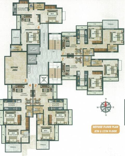 Images for Cluster Plan of Sai Shakti Bhanumati Plot B