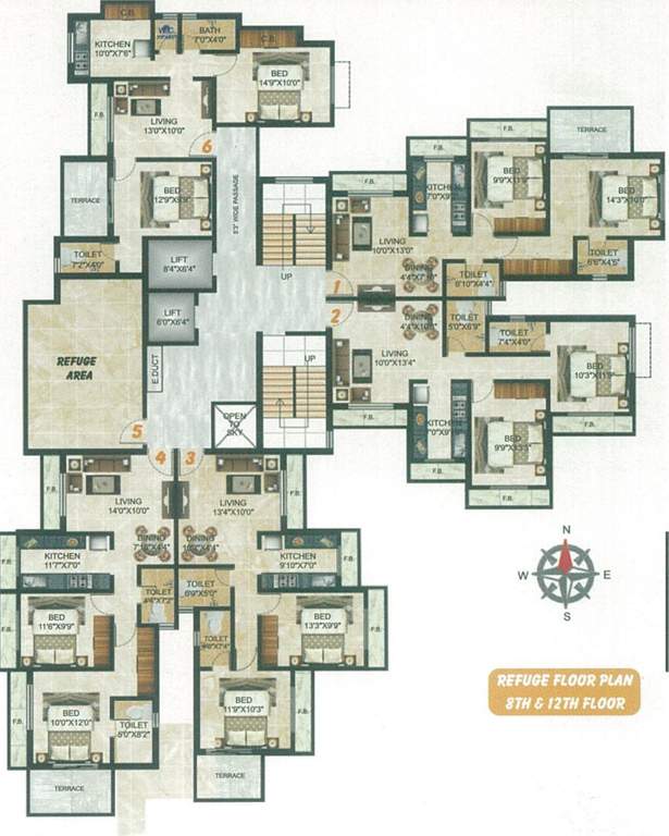 Images for Cluster Plan of Sai Shakti Bhanumati Plot B