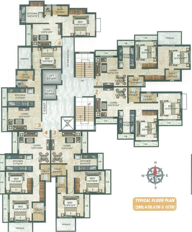 Images for Cluster Plan of Sai Shakti Bhanumati Plot B