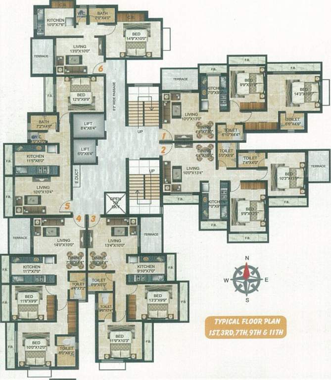 Images for Cluster Plan of Sai Shakti Bhanumati Plot B