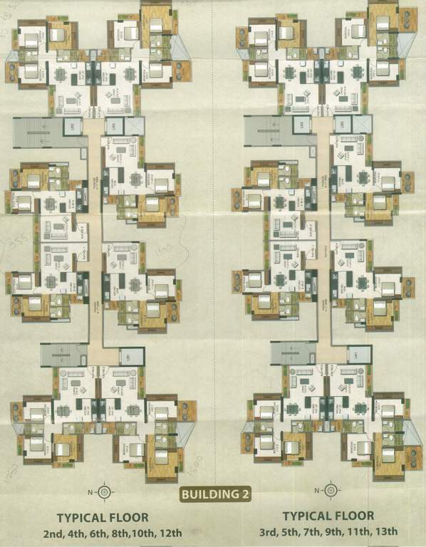Images for Cluster Plan of Vasai One Bldg 2