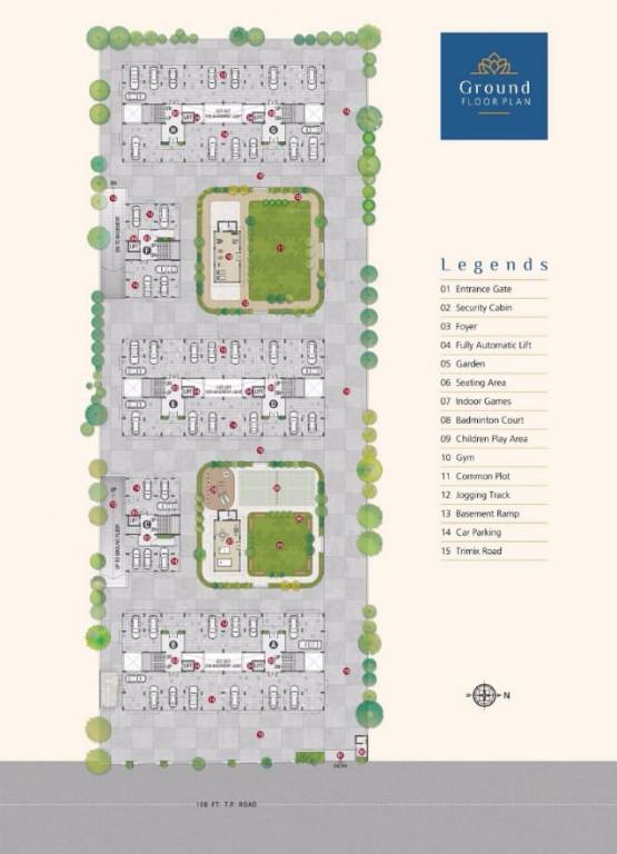 Images for Cluster Plan of Navkar Kala Dham