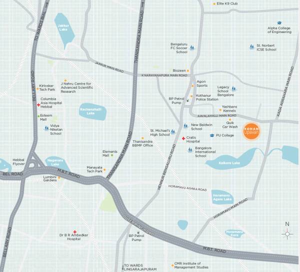 Images for Location Plan of Rohan Upavan Phase 1