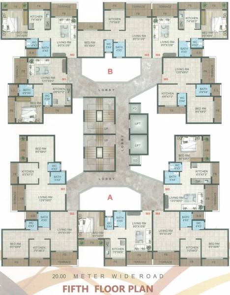 Images for Cluster Plan of Aayushi Sonai Residency