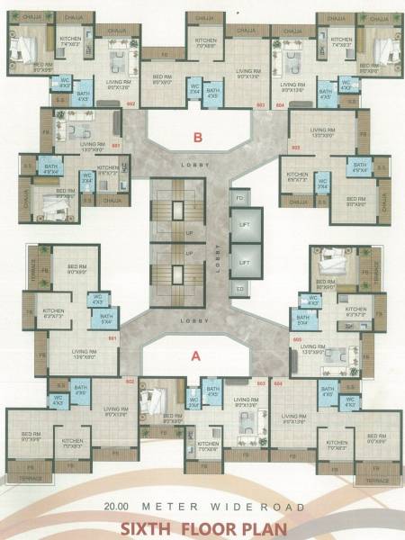 Images for Cluster Plan of Aayushi Sonai Residency