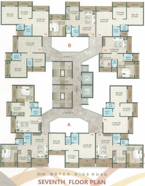 Images for Cluster Plan of Aayushi Sonai Residency