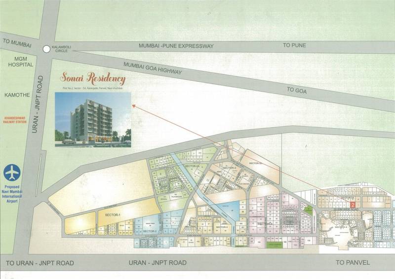 Images for Location Plan of Aayushi Sonai Residency