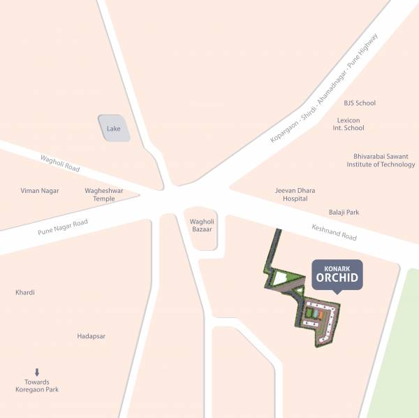 Images for Location Plan of Karia Konark Orchid I And J