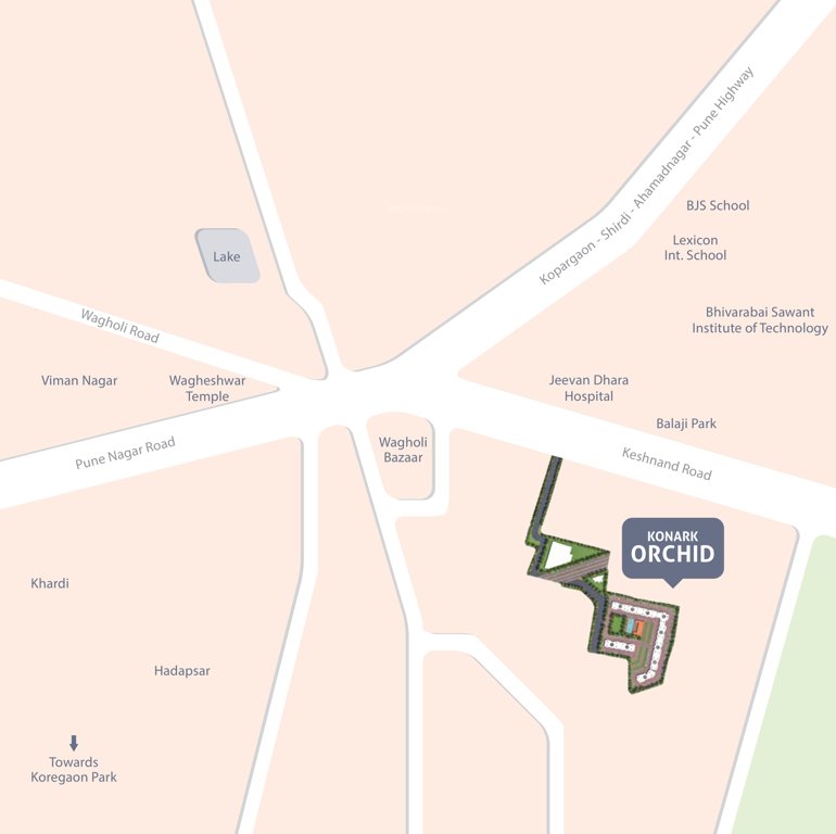 Images for Location Plan of Karia Konark Orchid I And J